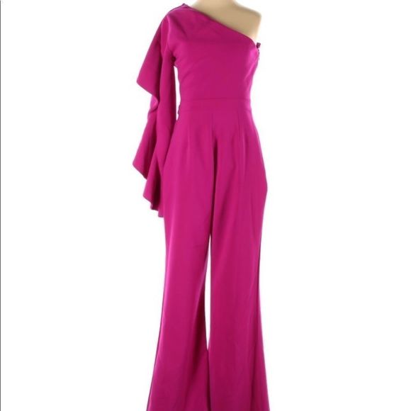 Christian Siriano Pink Jumpsuit - Picture 3 of 3